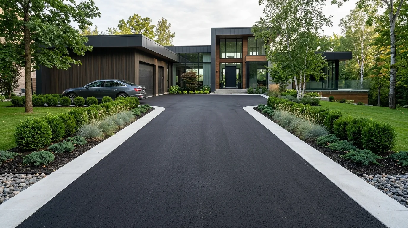 Linear Planting Along the Drive